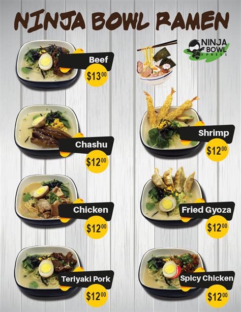 ninjabol|Menu .